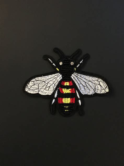 gucci bee embroidery|gucci embroidery applique.